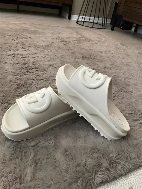 gucci slides men dhgate|Gucci platform slides DHgate.